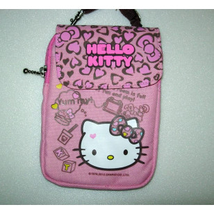 Hello Kitty - Pink Multi Purpose Official Cell Phone Shoulder Bag CAMERA BAG 
